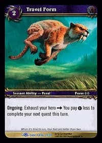 Travel Form - Dark Portal - WoW card