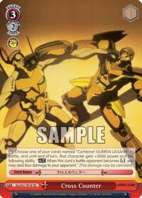 Cross Counter - Gurren Lagann - Weiss Schwarz card