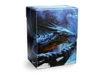 Dragon Shield Limited Edition Deck Shell - Sapphire 'Roiin & Royenna' (Holds 75+) - Dragon Shield Deck Boxes - Deck Boxes card