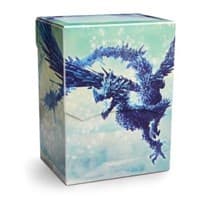 Dragon Shield Limited Edition Deck Shell - Clear Blue 'Celeste' (Holds 75+) - Dragon Shield Deck Boxes - Deck Boxes card