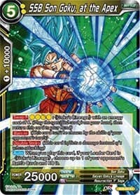 SSB Son Goku, at the Apex - Colossal Warfare - Dragon Ball Super: Masters card