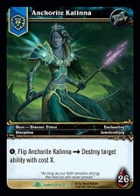 Anchorite Kalinna - Dark Portal - WoW card