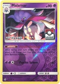 Malamar - 51/131 (League Challenge) [2nd Place] - League & Championship Cards - Pokemon card