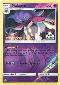 Malamar - 51/131 (League Challenge) [3rd Place] - League & Championship Cards - Pokemon card