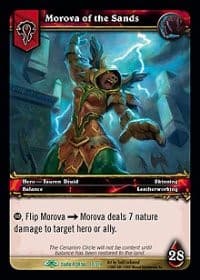 Morova of the Sands - Dark Portal - WoW card