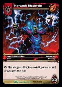 Morganis Blackvein - Dark Portal - WoW card