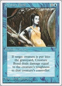 Creature Bond - Fourth Edition - Magic: The Gathering card