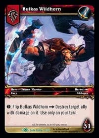 Bulkas Wildhorn - Dark Portal - WoW card