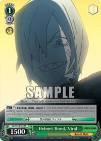 Helmet Bond, Viral - Gurren Lagann - Weiss Schwarz card