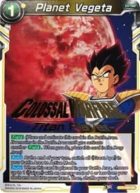 Planet Vegeta (Titan Player Stamped) - Tournament Promotion Cards - Dragon Ball Super: Masters card