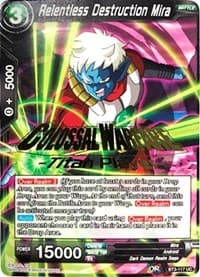Relentless Destruction Mira (Titan Player Stamped) - Tournament Promotion Cards - Dragon Ball Super: Masters card