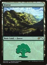 Forest (Alayna Danner) - Standard Showdown Promos - Magic: The Gathering card