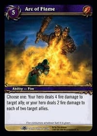Arc of Flame - Dark Portal - WoW card