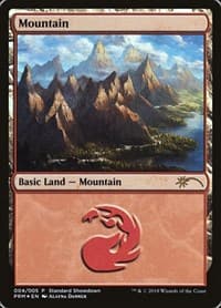 Mountain (Alayna Danner) (2018) - Standard Showdown Promos - Magic: The Gathering card