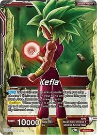 Kefla // Explosive Power Kefla - Expansion Deck Box Set 03: Ultimate Box - Dragon Ball Super: Masters card