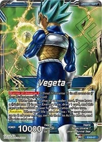 Vegeta // Explosive Power Vegeta - Expansion Deck Box Set 03: Ultimate Box - Dragon Ball Super: Masters card