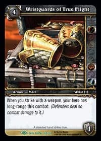 Wristguards of True Flight - Dark Portal - WoW card