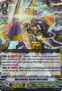 Machining Spark Hercules - V-EB01: The Destructive Roar - Cardfight Vanguard card