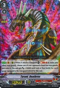 Tyrant, Deathrex - V-EB01: The Destructive Roar - Cardfight Vanguard card