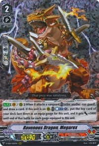Ravenous Dragon, Megarex - V-EB01: The Destructive Roar - Cardfight Vanguard card