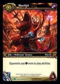 Morfiel - Dark Portal - WoW card