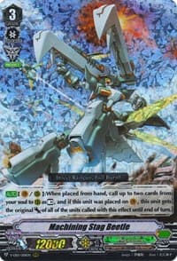 Machining Stag Beetle - V-EB01: The Destructive Roar - Cardfight Vanguard card