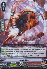 Sonic Noa - V-EB01: The Destructive Roar - Cardfight Vanguard card