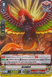 Archbird - V-EB01: The Destructive Roar - Cardfight Vanguard card