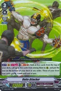 Unite Attacker - V-EB01: The Destructive Roar - Cardfight Vanguard card