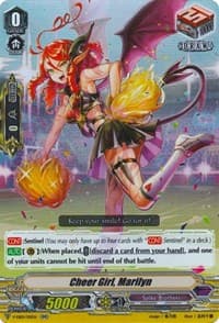 Cheer Girl, Marilyn - V-EB01: The Destructive Roar - Cardfight Vanguard card