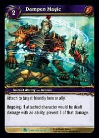 Dampen Magic - Dark Portal - WoW card