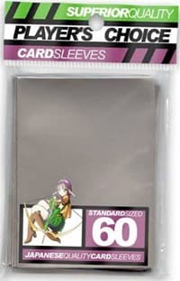 Player's Choice Standard Card Sleeves - Silver (60-Pack) - Player's Choice Card Sleeves - Card Sleeves card