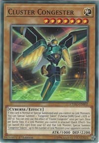 Cluster Congester - Cybernetic Horizon - YuGiOh card