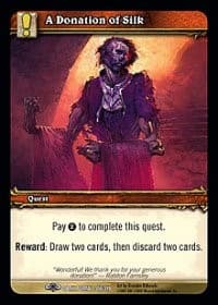 A Donation of Silk - Dark Portal - WoW card