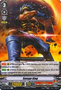Savage King - V-EB01: The Destructive Roar - Cardfight Vanguard card