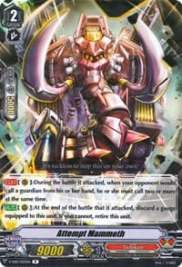 Attempt Mammoth - V-EB01: The Destructive Roar - Cardfight Vanguard card