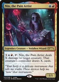 Nin, the Pain Artist - Judge Promos - Magic: The Gathering card