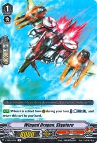 Winged Dragon, Skyptero - V-EB01: The Destructive Roar - Cardfight Vanguard card