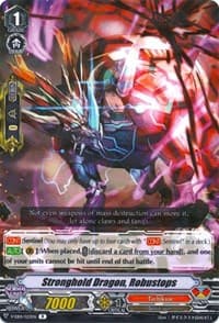 Stronghold Dragon, Robustops - V-EB01: The Destructive Roar - Cardfight Vanguard card