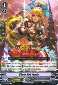 Cheer Girl, Jamie - V-EB01: The Destructive Roar - Cardfight Vanguard card