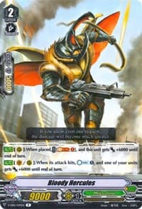 Bloody Hercules - V-EB01: The Destructive Roar - Cardfight Vanguard card