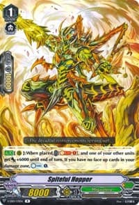 Spiteful Hopper - V-EB01: The Destructive Roar - Cardfight Vanguard card