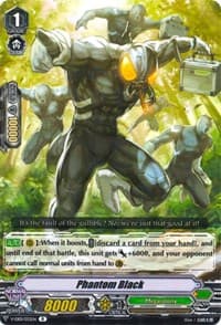 Phantom Black - V-EB01: The Destructive Roar - Cardfight Vanguard card