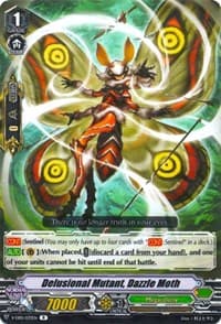 Delusional Mutant, Dazzle Moth - V-EB01: The Destructive Roar - Cardfight Vanguard card