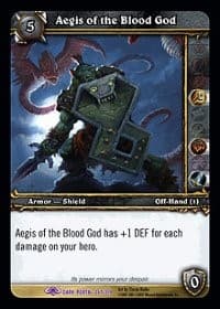 Aegis of the Blood God - Dark Portal - WoW card