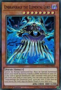 Umbramirage the Elemental Lord - Cybernetic Horizon - YuGiOh card