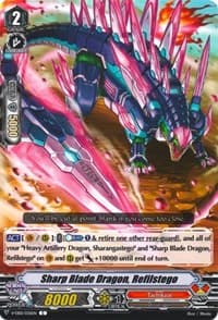 Sharp Blade Dragon, Refilstego - V-EB01: The Destructive Roar - Cardfight Vanguard card