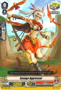 Savage Aggressor - V-EB01: The Destructive Roar - Cardfight Vanguard card