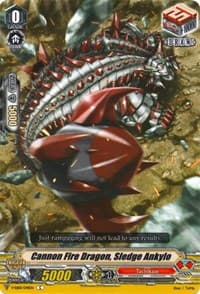 Cannon Fire Dragon, Sledge Ankylo - V-EB01: The Destructive Roar - Cardfight Vanguard card