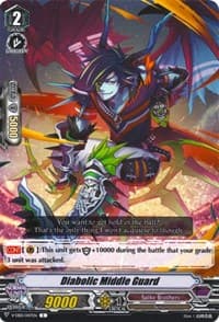 Diabolic Middle Guard - V-EB01: The Destructive Roar - Cardfight Vanguard card
